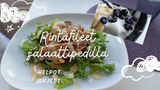 Broilerin rintafileet salaattipedillä  Purjo pelastaa quotkaikenquot  Tää oli hyvää [upl. by Linsk129]