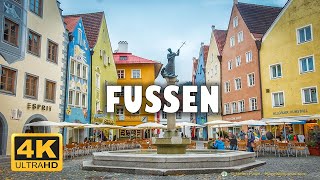 Fussen Germany 🇩🇪 4K [upl. by Eenrahc]