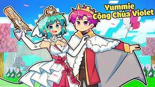 YUMMIE CÔNG CHÚA VIOLET BẢO VỆ HOÀNG TỬ HIHA TRONG MINECRAFTTÌNH YÊU CÔNG CHÚA ❤️👰🏻‍♀️🤵🏻 [upl. by Edaj]