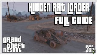 GTA 5  RAT LOADER SECRET LOCATION Grand Theft Auto 5 Secrets [upl. by Einattirb181]