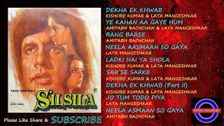 Dekha Ek Khwab Song  Silsila  Amitabh Bachchan Rekha  Kishore Kumar Lata Mangeshkar Shiv Hari [upl. by Murry318]