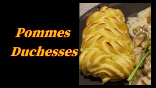 pommes duchesses [upl. by Reppiks]