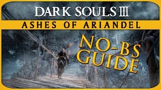 Dark Souls III Ashes of Ariandel All Items and Bonfires NoBS Guide [upl. by Malca]