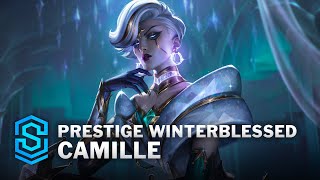 Prestige Winterblessed Camille Skin Spotlight  League of Legends [upl. by Sherl]