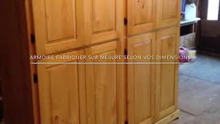 Armoire de rangement sur mesure [upl. by Natfa322]