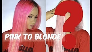 HOW TO REMOVE MANIC PANIC COLOR WITHOUT BLEACH DOES IT WORK [upl. by Wurtz]