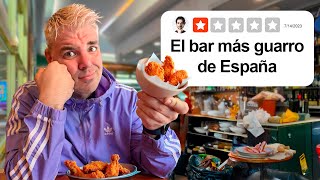 COMIENDO en el RESTAURANTE MÁS GUARRO de ESPAÑA 🫠 TODO LO TIRAN AL SUELO  PEPE EL GUARRO [upl. by Ihteerp547]