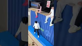 dance trampoline parkour trampolinpark funny minitrampoline humor trempoline taekwondo [upl. by Giorgi]