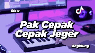 DJ PAK CEPAK CEPAK JEGER SLOW ANGKLUNG  VIRAL TIK TOK [upl. by Diley994]