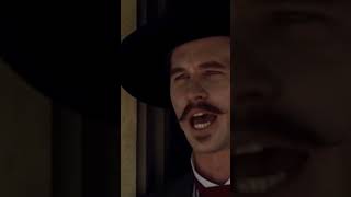 TOMBSTONE quot The Second Time DOC HOLLIDAY SAVED WYATT EARP AZZ quot tombstoneEPICWESTERNdocholliday [upl. by Ahsinyd]