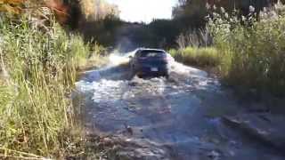 Cherokee Trailhawk water fording [upl. by Asilav]