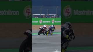 Dramatic Moto3 finish 😱  2024 ThaiGP [upl. by Annayd]