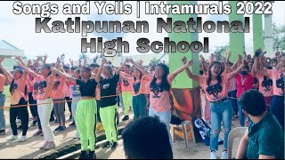 Songs and Yells for Cheering  Intramurals 2022  Katipunan National High School [upl. by Skipton]