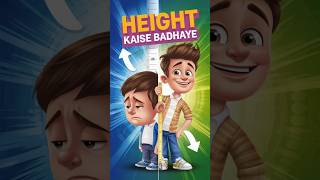 Height को कैसे बढ़ाए 🤔  How to increase height height kaise badhaye shorts trending viral [upl. by Scrope]