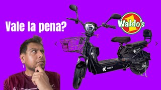 La bicicleta eléctrica de 7000 pesos de waldos [upl. by Eelarat]