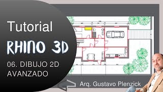 06 RHINOCEROS  DIBUJO 2D Avanzado [upl. by Yvan861]