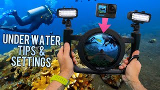 GoPro Diving Best Settings Tips amp accessories [upl. by Lezirg]