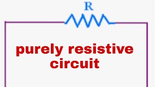 Purely resistive circuit [upl. by Hareemas872]