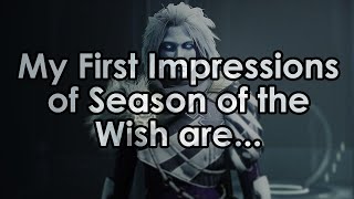 My first impressions of Season of the Wish are ok But Im MAD about something [upl. by Moor]