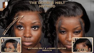 NEW TECHNIQUE The Double Melt Method For AN EXTREME MELT  Start To Finish  WestKiss Hair [upl. by Olecram]