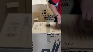 How do you tape a moving box [upl. by Leyameg]