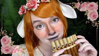 🌸ASMR FAUN COMFORTS YOU TO SLEEP ROLEPLAY🌸 Layered Sounds Nap at the End Nature Ambience [upl. by Cari988]