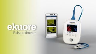 How the digital pulse oximeter veterinary works  eKuore Mobile Health Devices [upl. by Yeltsew]