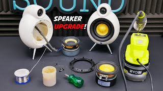 Scandyna micropod se Upgrade TO Aiyima 4ohm 25W Glass Fiber Midrange Bass Speaker [upl. by Yecies232]