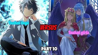 Isakai boys Vs Isakai girls Tournament part 10  anime animebattleanimeedit debaterimuruisekai [upl. by Hogen259]