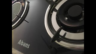 Abans Glass Top Gas Cooker Review  New Brand [upl. by Dnaltiac838]