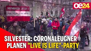 Coronaleugner planen quotLive is LifequotParty zu Silvester [upl. by Quinta]