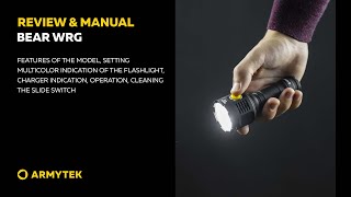 Review amp Manual Armytek Bear WRG [upl. by Gosselin]