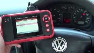 How i Reset VW Golf Airbag Dash Light With Launch CRP123 VII Fault Code 01218 [upl. by Nadabus]