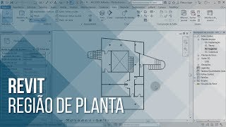 Revit  Comando Região de Planta [upl. by Kcirdek]