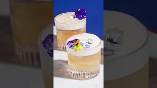 Easy nonalcoholic Gin Sour mocktail recipe [upl. by Koblas]