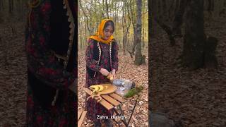 Banana 🍌 pizza 🍕 recipe shorts zhara village life food [upl. by Lucier]