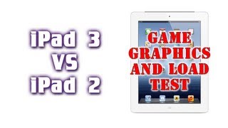 The New iPad VS iPad 2  Graphics  Game Load Test  Modern Combat 3  iPad 3 VS iPad 2 [upl. by Sivlek]