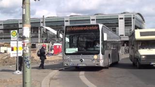 Schienenersatzverkehr SBahn Berlin Ringbahn  2 O405N amp 1 Citaro am Bahnhof Ostkreuz HD [upl. by Siuoleoj150]