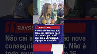 O que você estava fazendo com 16 anos 🤔 RAYSSA LEAL É MEDALHISTA EM DUAS OLIMPÍADAS 🏅🛹 shorts [upl. by Sheilah]