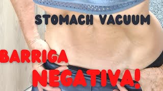 Se estou gordaAdianta fazer stomach vacuum Barriga negativaResposta [upl. by Anwahsar]