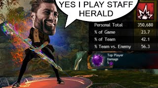 GW2 PVP Classic Power Herald Build and Commentary [upl. by Evered370]