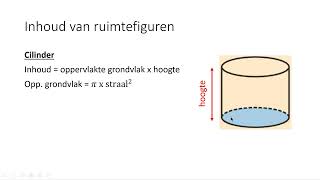 Inhoud van ruimtefiguren 3 VMBOKGT amp 4 VMBOKGT [upl. by Patt637]