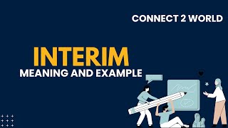 What Does interim Means  Meanings And Definitions With interim in ENGLISH [upl. by Arym]