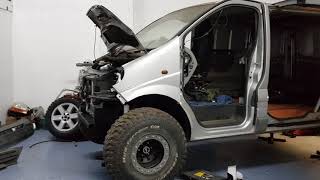 4x4 van conversion ATEV concept overland 4x4 off road renault traficvivaro [upl. by Elleinwad]