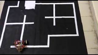 A Line follower  Maze solving bot  With Shortest Path Algorithm  Using Arduino UNO [upl. by Inoue]