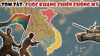 Tóm tắt Cuộc kháng chiến chống Mỹ 1954  1975  Chiến tranh Việt Nam  Tóm tắt lịch sử [upl. by Mal492]