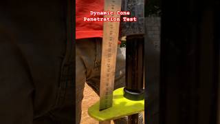 Dynamic Cone Penetration Test for soil👷‍♀️👷😍construction site amazing shorts [upl. by Boris546]