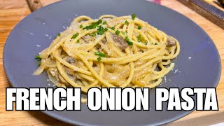 French Onion Pasta  Easy Dutch Oven Recipes [upl. by Ummersen445]