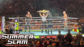 Damian Priest vs Gunther Full Match  WWE Summerslam 832024 [upl. by Einitsed]