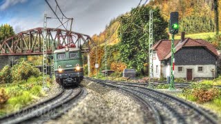 One of Germany’s most extraordinary HO Scale Model Railroad Layouts  8k Video Ultra HD [upl. by Normandy]